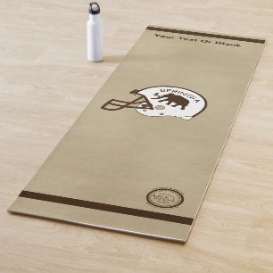 University of Beringia Football Helmet Yoga Mat