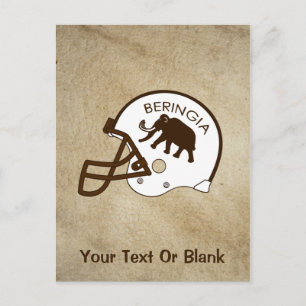 University of Beringia Football Postcard