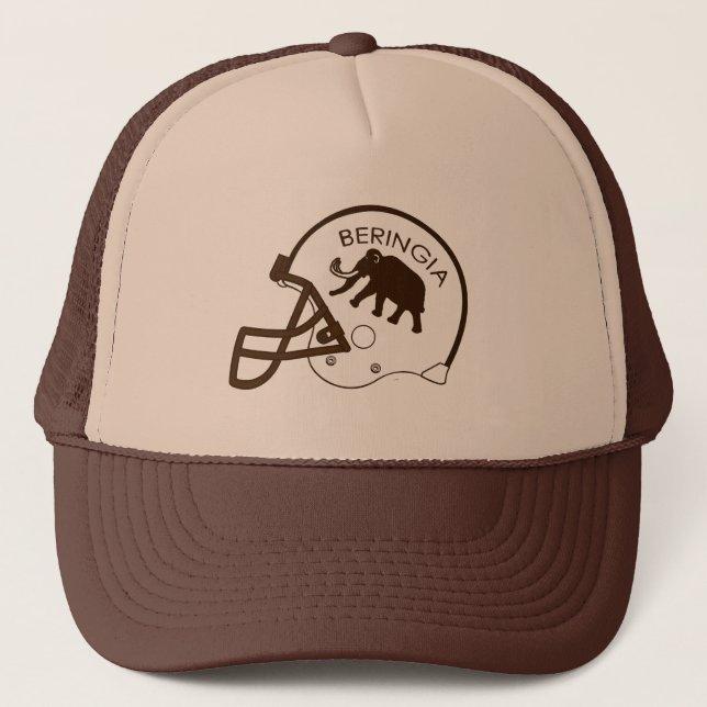 University of Beringia Football Trucker Hat (Front)