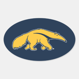 University of California, Irvine Anteater Oval Sticker