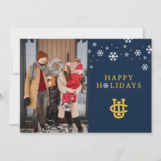 University of California, Irvine Logo Holiday Card (Front)