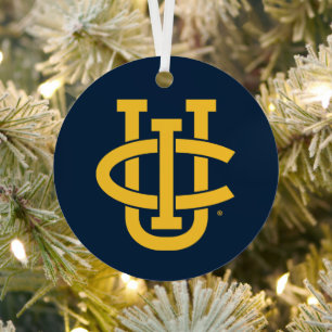 University of California, Irvine Logo Metal Tree Decoration