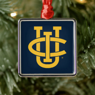 University of California, Irvine Logo Metal Tree Decoration