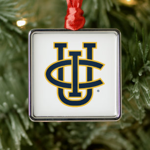 University of California, Irvine Logo Metal Tree Decoration