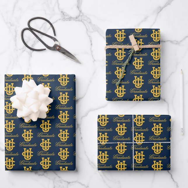 University of California, Irvine Logo Wrapping Paper Sheet (Front)