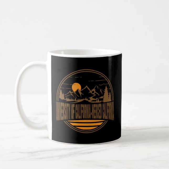 University Of California-Merced California Mountai Coffee Mug (Left)