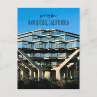 University of California, San Diego postcard