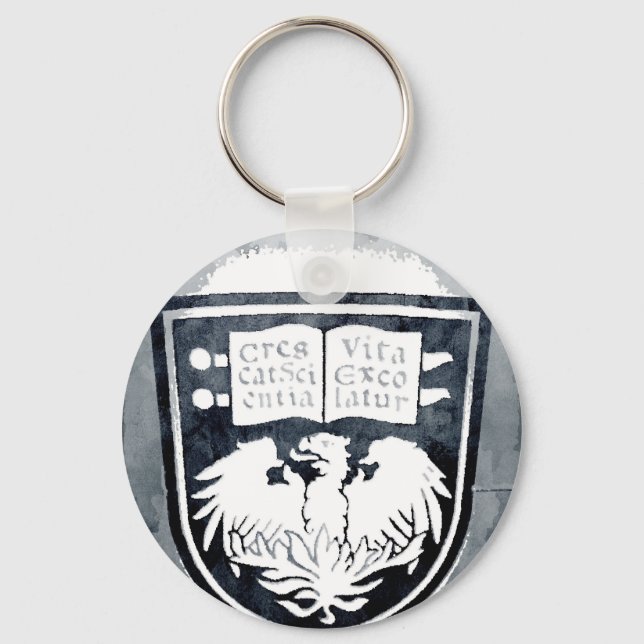 University of Chicago Seal Keychain (Front)