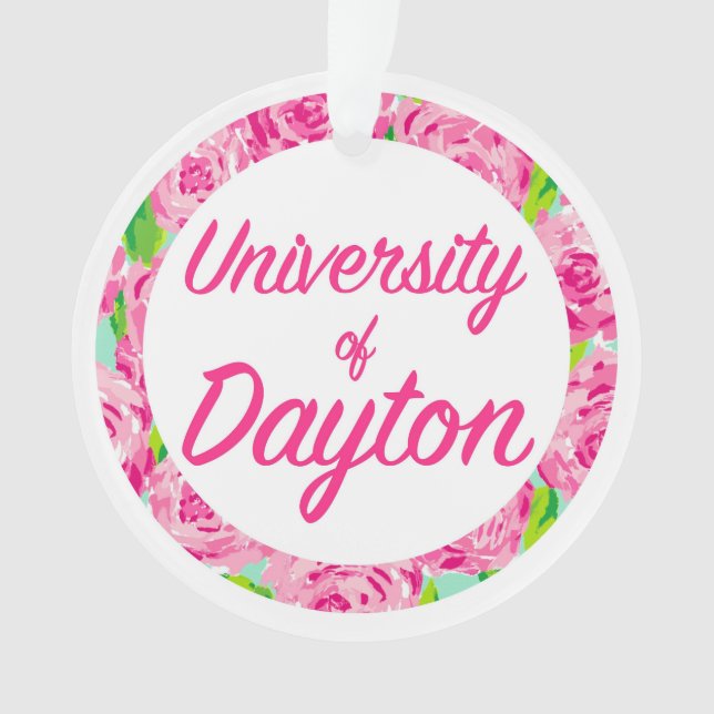 University of Dayton Ornament (Front)