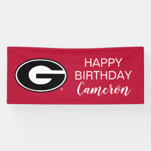 University of Georgia   Birthday Banner