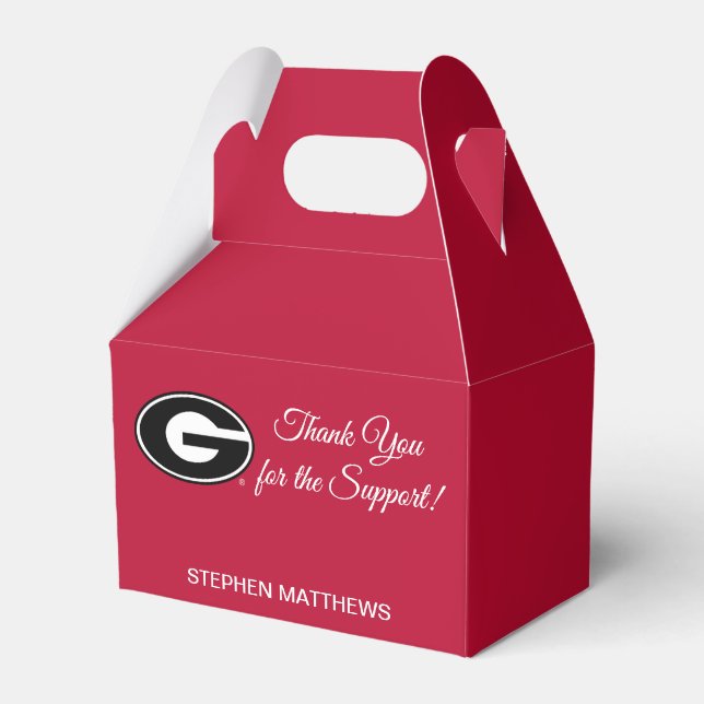 University of Georgia | Graduation Favour Box (Front Side)