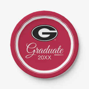 University of Georgia   Graduation Paper Plate