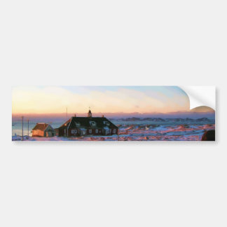 University of Greenland by Ozborne Whilliamsson Bumper Sticker