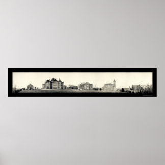 University of Kansas Photo 1908 Poster
