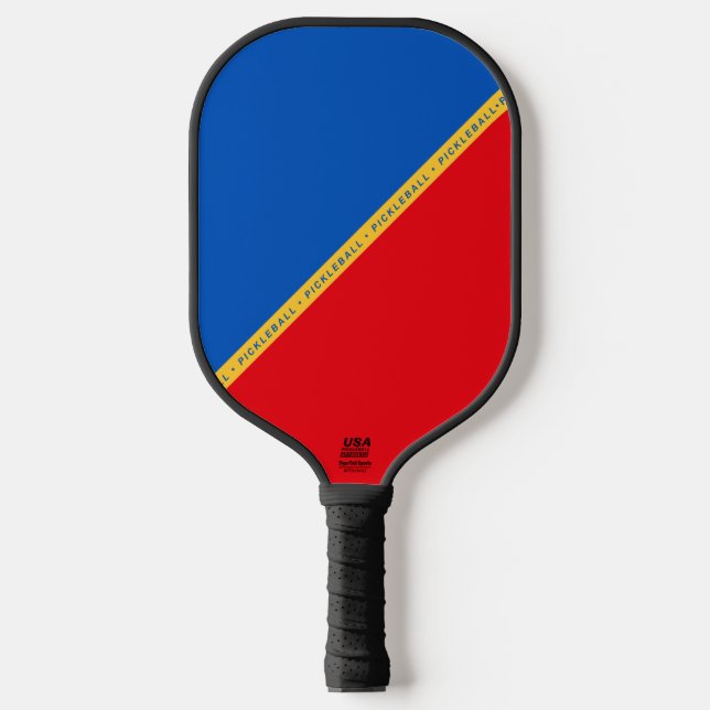University of Kansas Pickleball Paddle Template (Front)