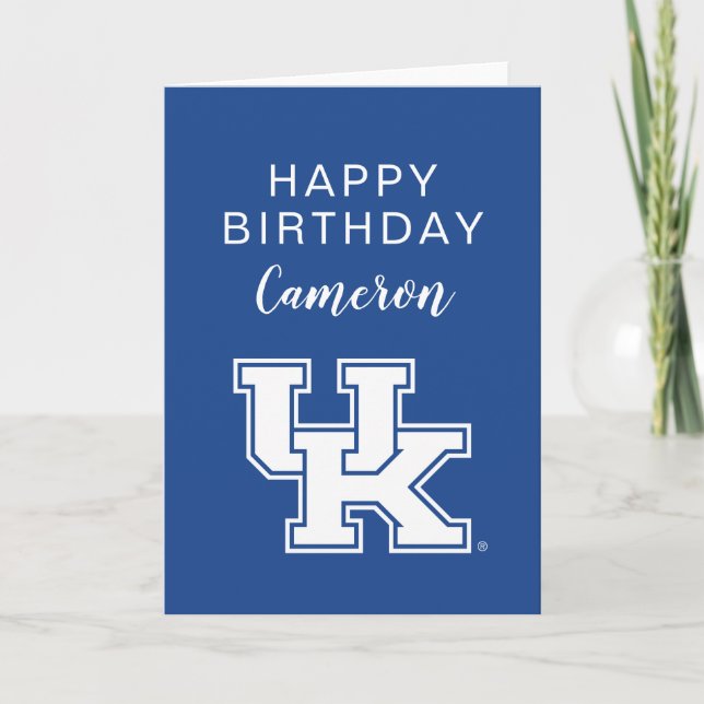 University of Kentucky | Birthday Card (Front)
