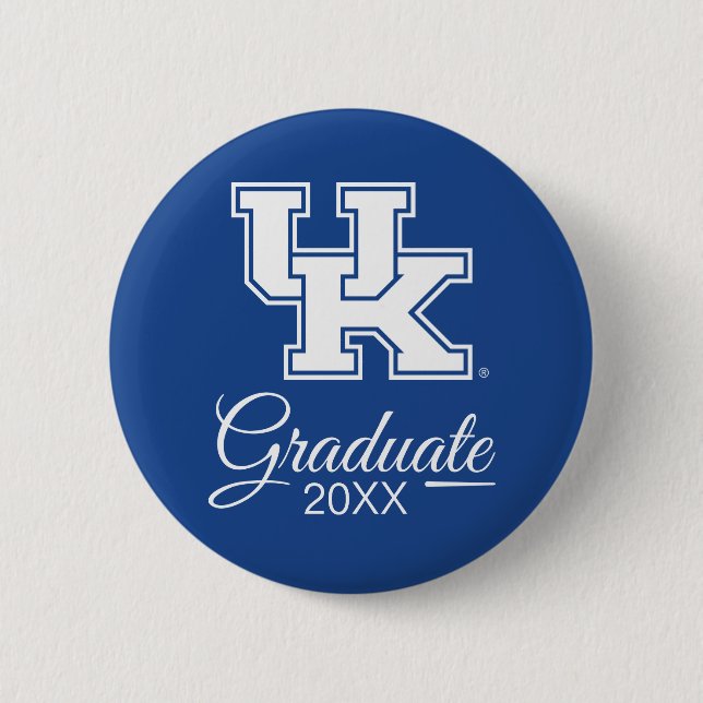University of Kentucky | Graduation 6 Cm Round Badge (Front)