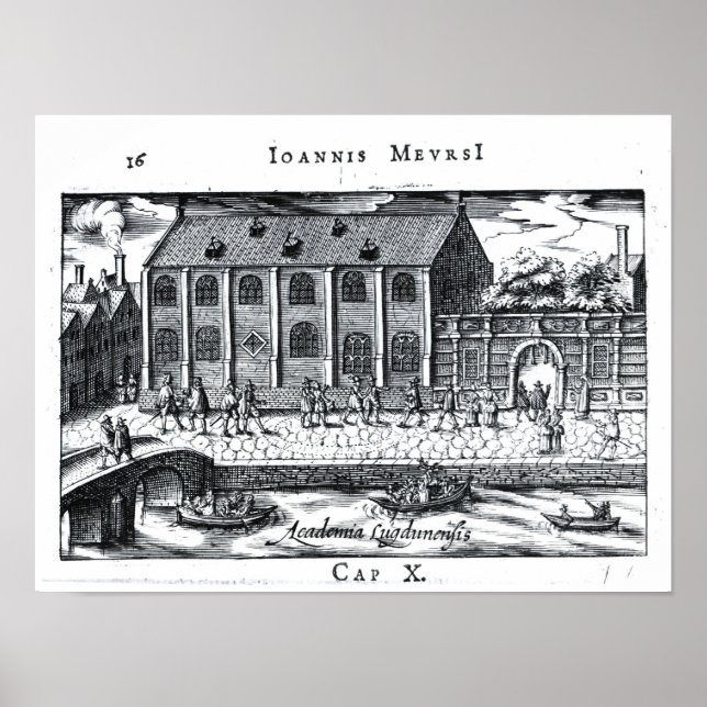 University of Leiden,'A Dutch Athens' Poster (Front)