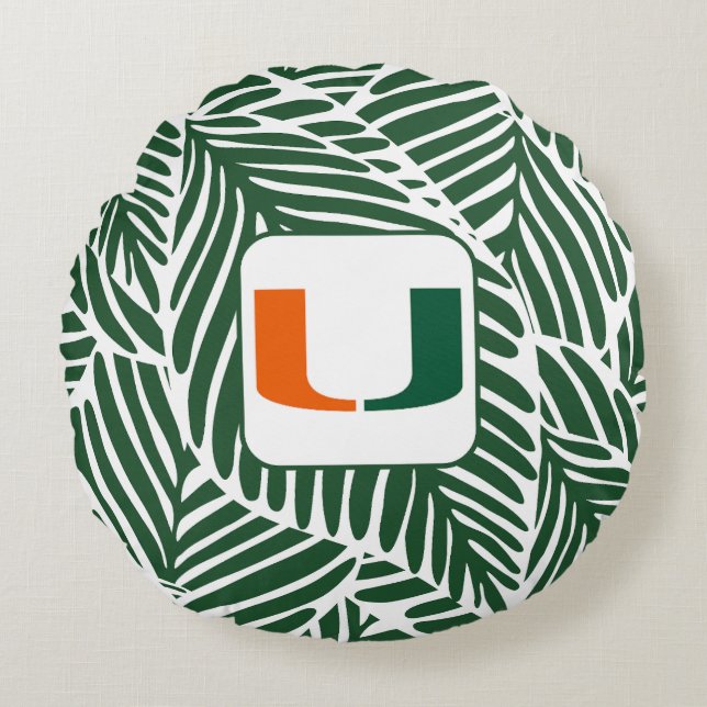 University of Miami Pillow (Front)