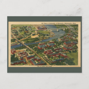 University of Minnesota, Minneapolis Postcard