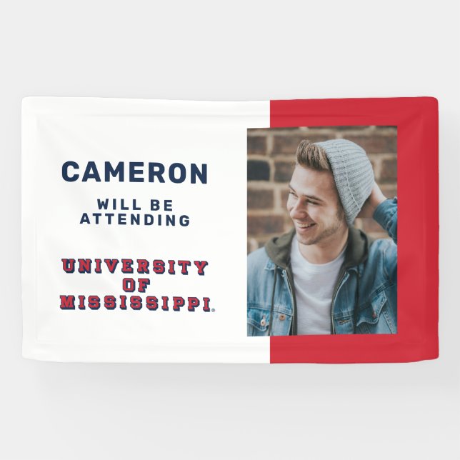 University of Mississippi | Block Type Banner (Horizontal)