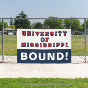 University of Mississippi Block Type Banner