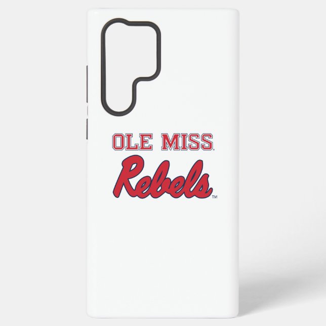 University of Mississippi | Ole Miss Rebels Samsung Galaxy S22 Ultra Case (Back)