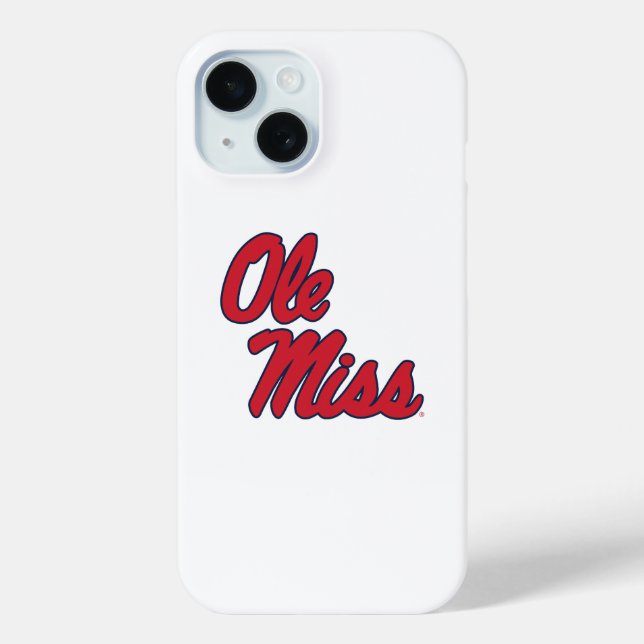 University of Mississippi | Ole Miss Script Case-Mate iPhone Case (Back)