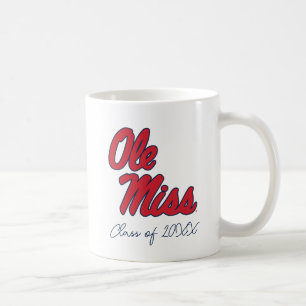 University of Mississippi   Ole Miss Script Coffee Mug