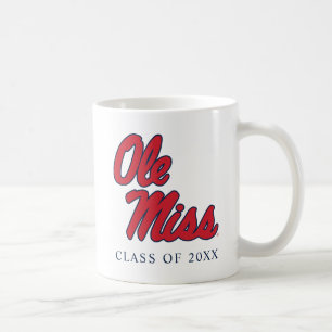 University of Mississippi   Ole Miss Script Coffee Mug
