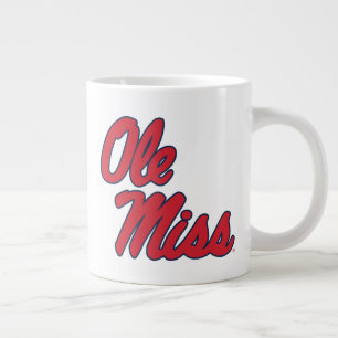 University of Mississippi   Ole Miss Script Large Coffee Mug