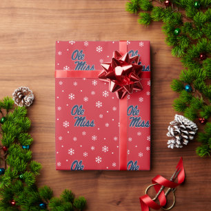 University of Mississippi   Ole Miss Script Wrapping Paper