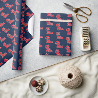 University of Mississippi | Ole Miss Script Wrapping Paper