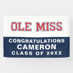 University of Mississippi   Ole Miss Wordmark Banner