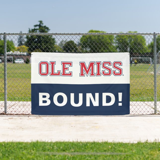 University of Mississippi | Ole Miss Wordmark Banner (Insitu)