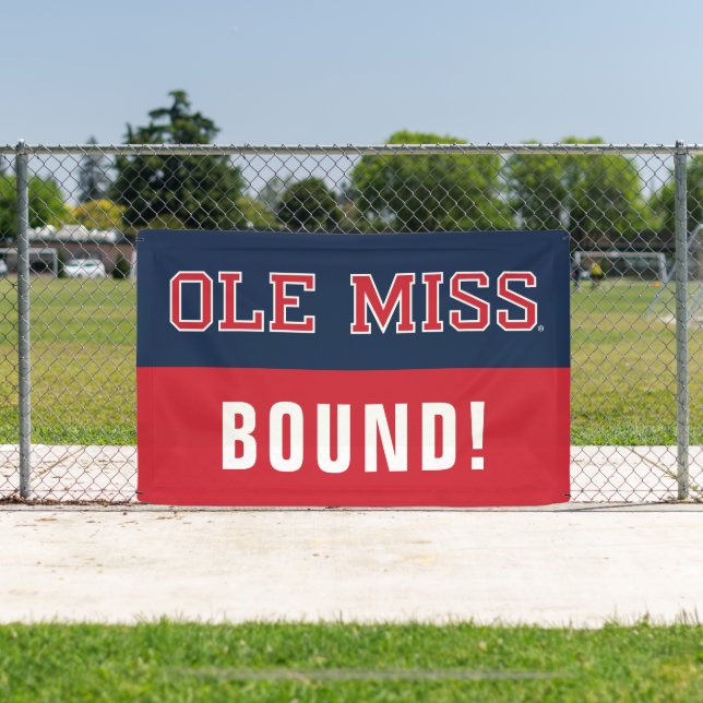 University of Mississippi | Ole Miss Wordmark Banner (Insitu)