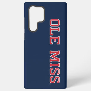 University of Mississippi Ole Miss Wordmark Samsung Galaxy Case