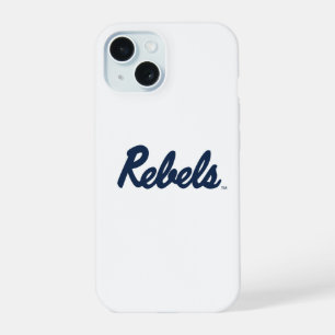 University of Mississippi   Rebels Script iPhone 15 Case