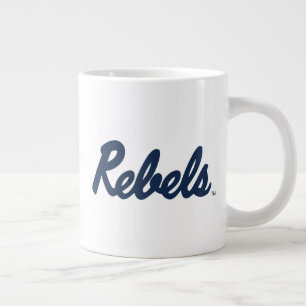 University of Mississippi   Rebels Script Large Coffee Mug