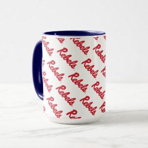 University of Mississippi   Rebels Script Mug