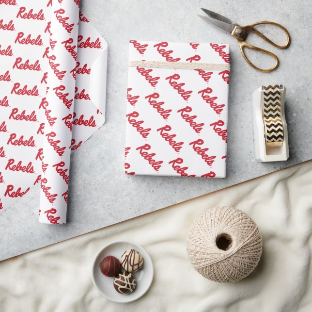 University of Mississippi | Rebels Script Wrapping Paper (Crafts)