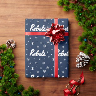 University of Mississippi   Rebels Script Wrapping Paper