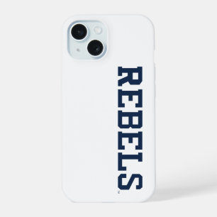University of Mississippi   Rebels Wordmark iPhone 15 Case