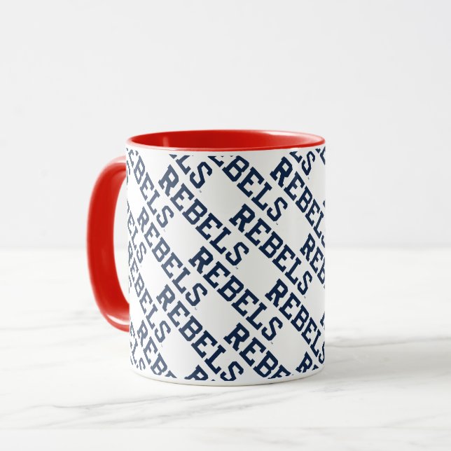 University of Mississippi | Rebels Wordmark Mug (Front Left)