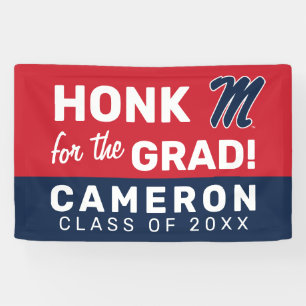 University of Mississippi   Script M Banner