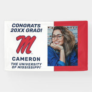 University of Mississippi   Script M Banner