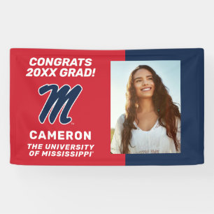 University of Mississippi Script M Banner