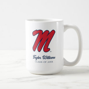 University of Mississippi   Script M Coffee Mug