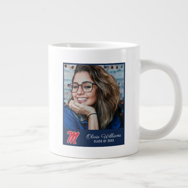 University of Mississippi | Script M Large Coffee Mug (Right)