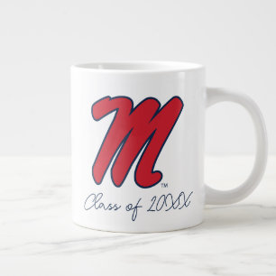 University of Mississippi   Script M Large Coffee Mug